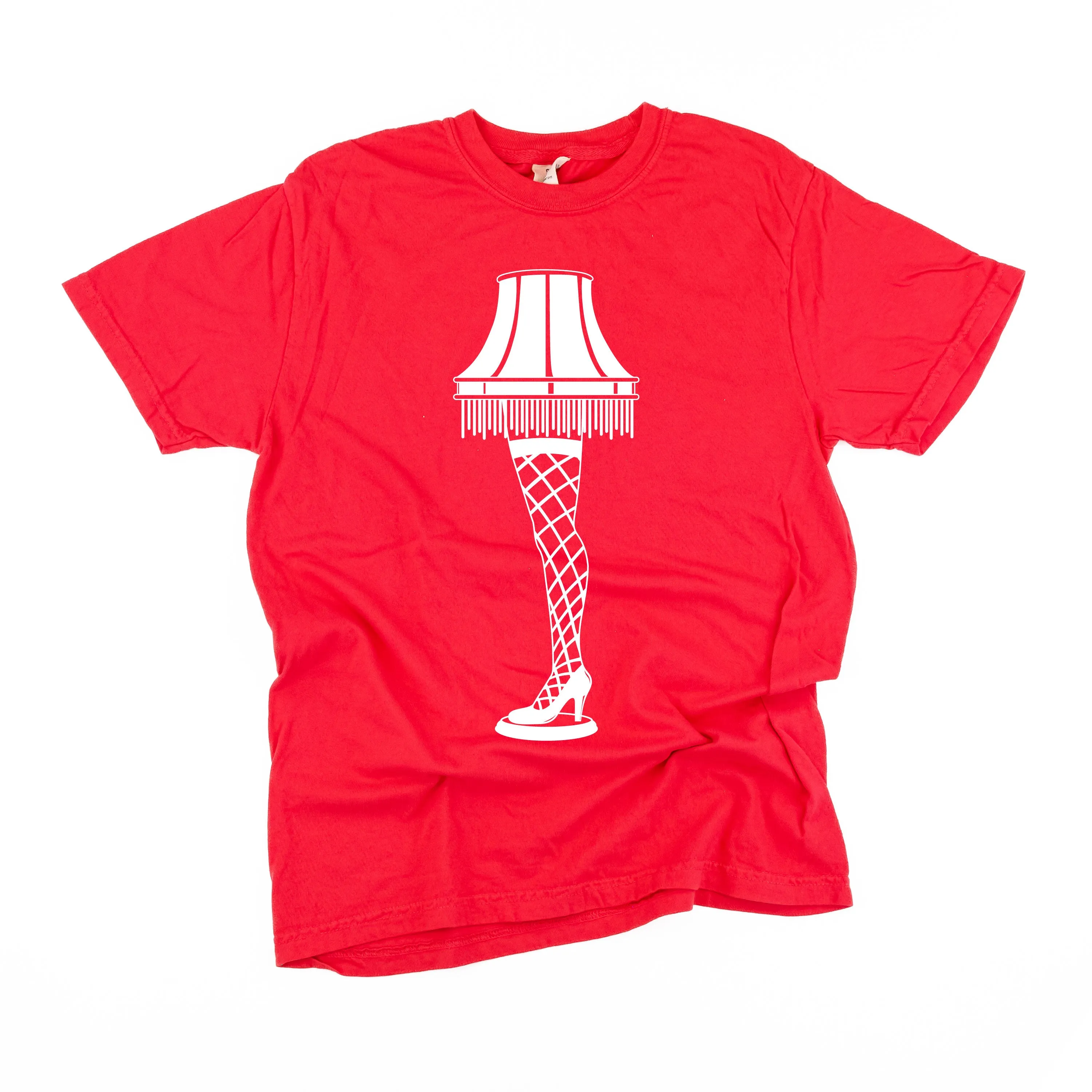 Leg Lamp - FRAGILE (f&b) - Comfort Colors Tee