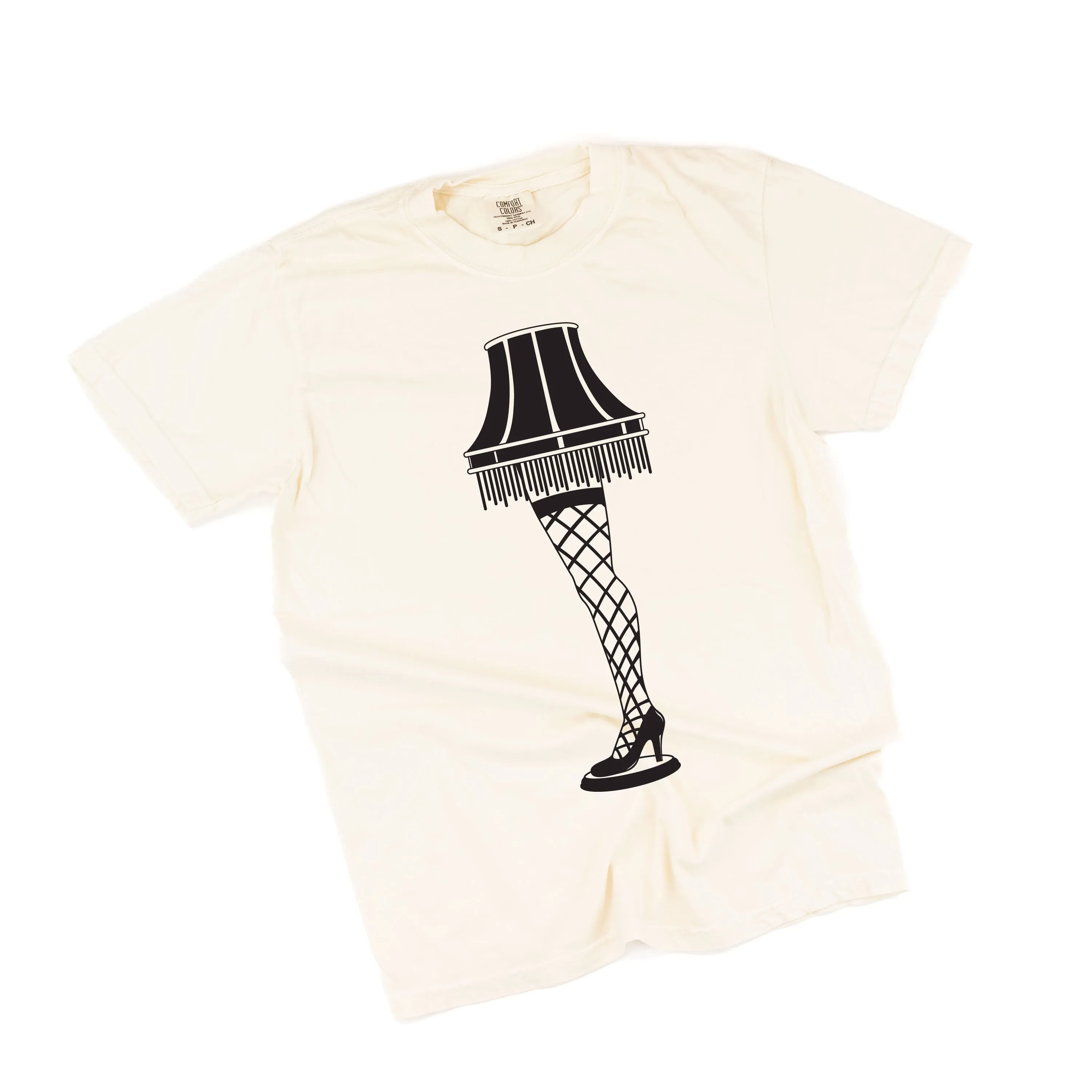 Leg Lamp - FRAGILE (f&b) - Comfort Colors Tee