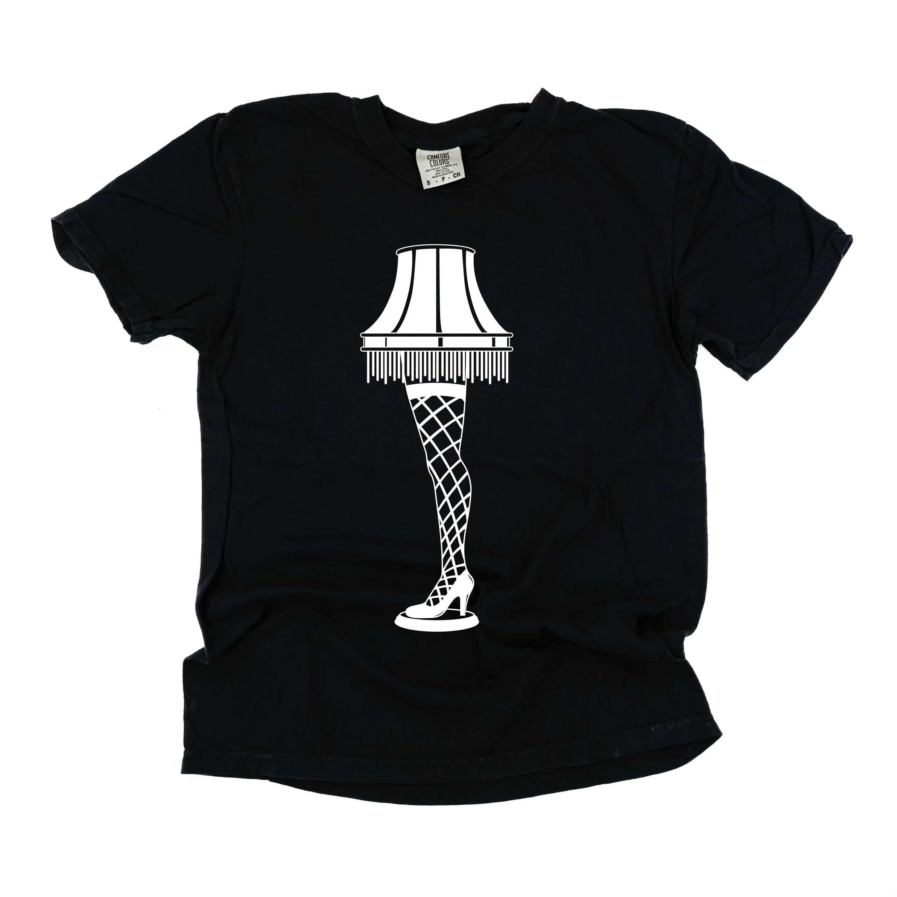 Leg Lamp - FRAGILE (f&b) - Comfort Colors Tee
