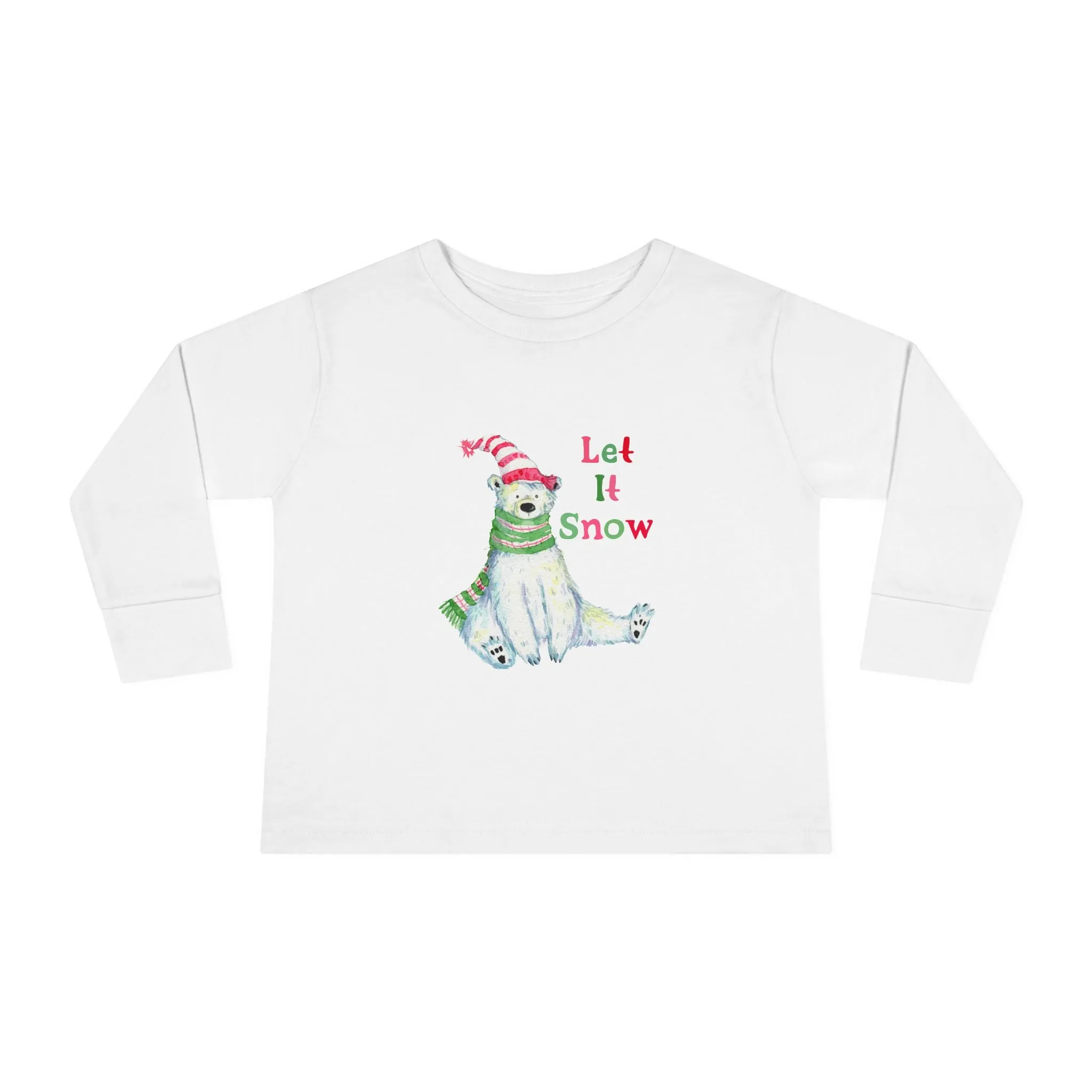 Let it Snow Toddler Long Sleeve Tee