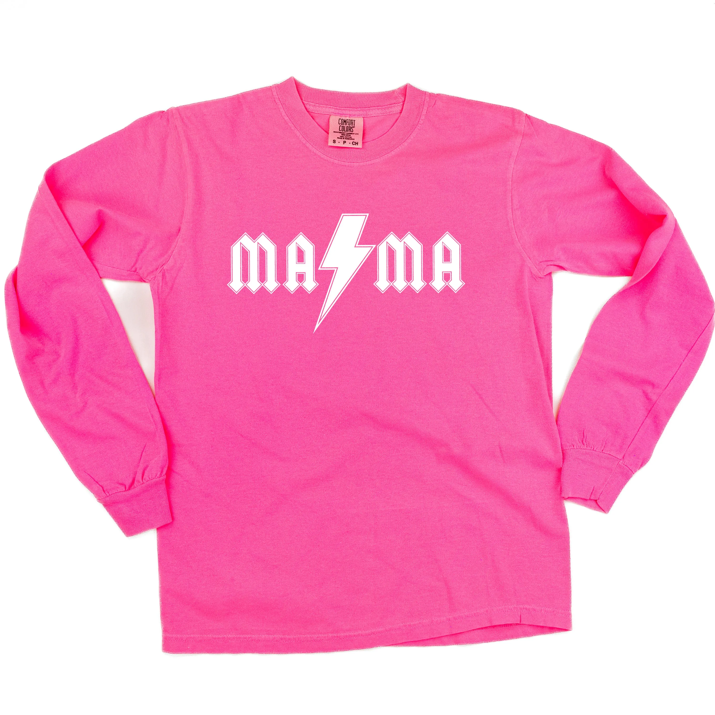 Mama - Band Tee - LONG SLEEVE Comfort Colors Tee