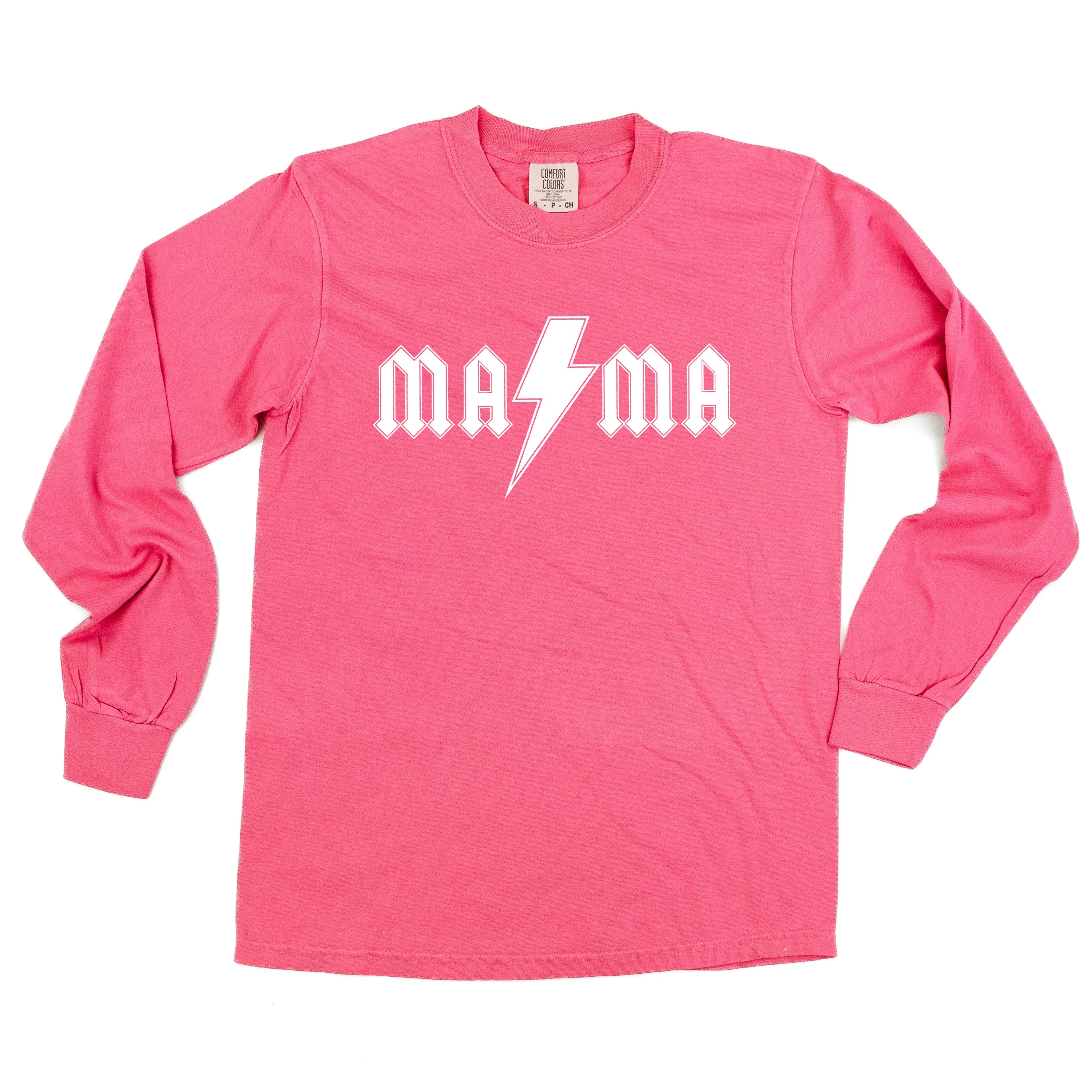 Mama - Band Tee - LONG SLEEVE Comfort Colors Tee