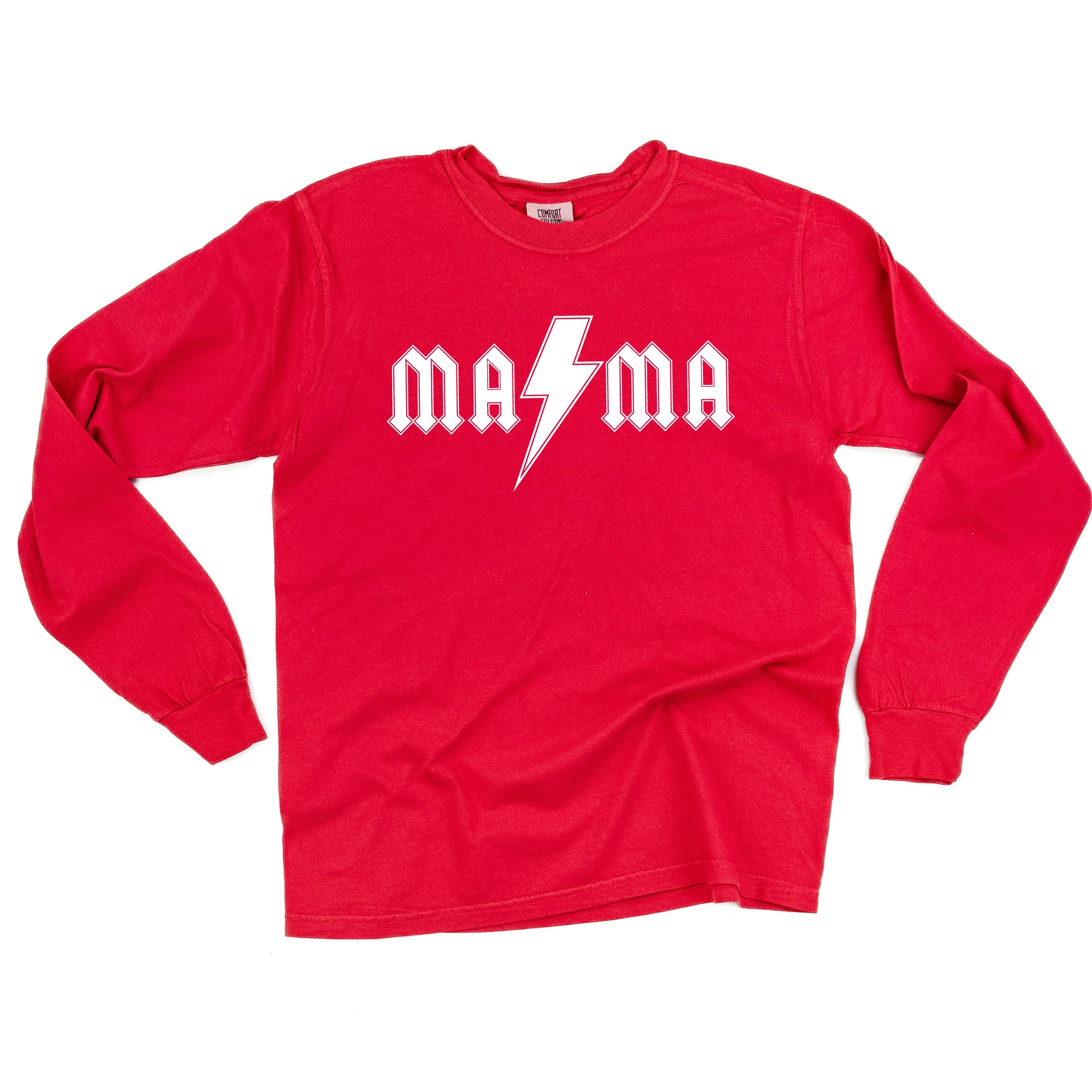Mama - Band Tee - LONG SLEEVE Comfort Colors Tee