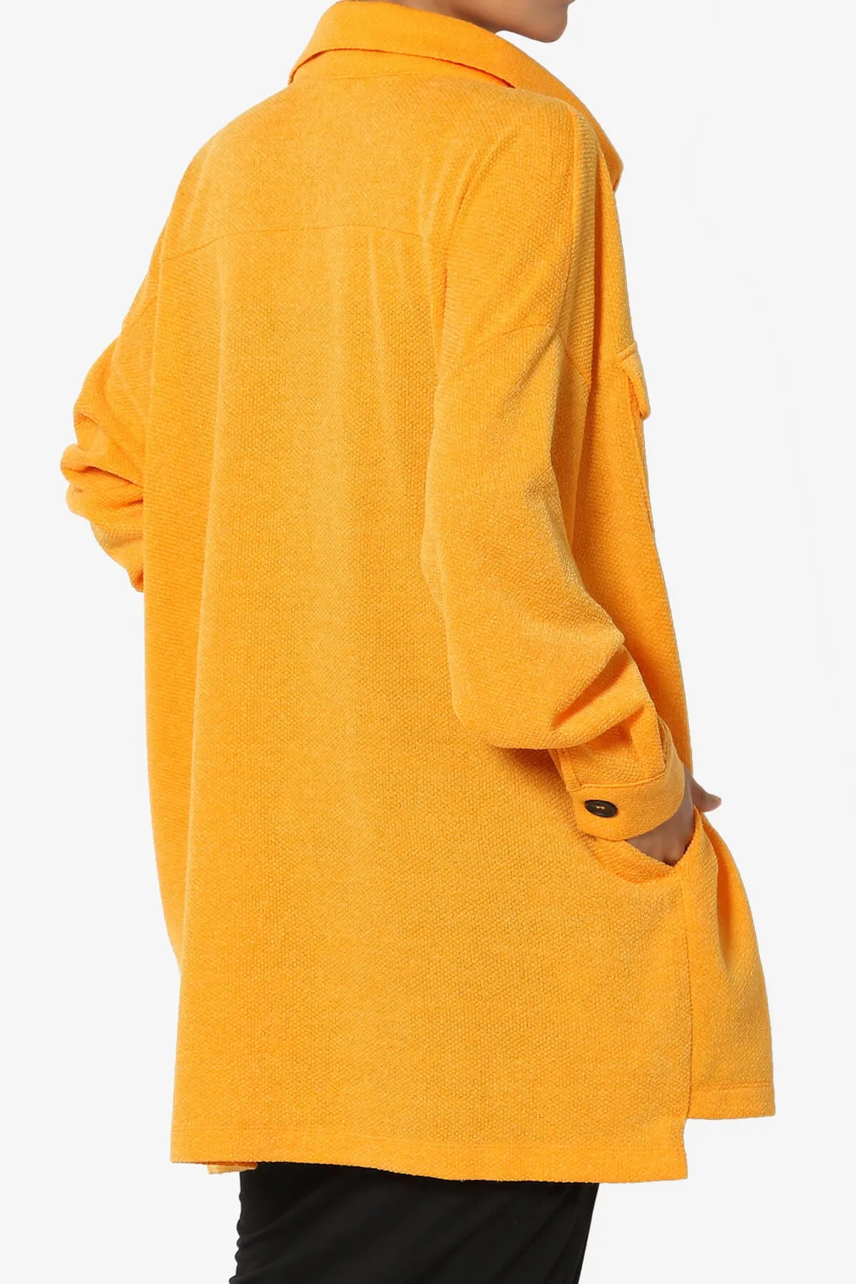 Matryx Jacquard Oversized Shirts Shacket