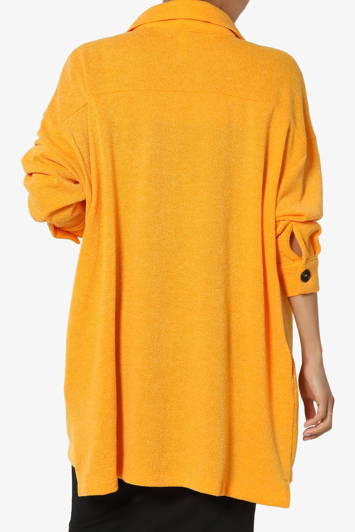 Matryx Jacquard Oversized Shirts Shacket