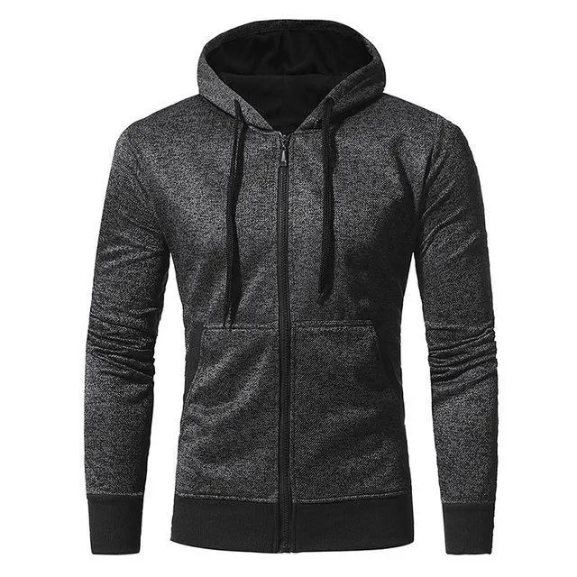 Men's Casual Slim Fit Hooded Sweatshirt Hoodies