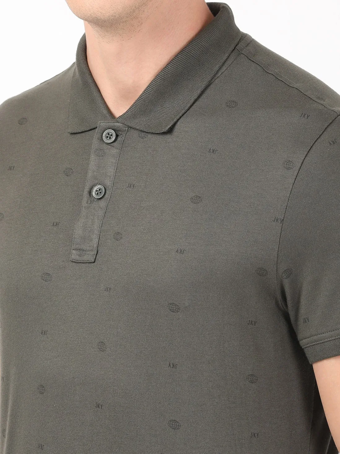 Men's Deep Olive Tencel T-Shirt