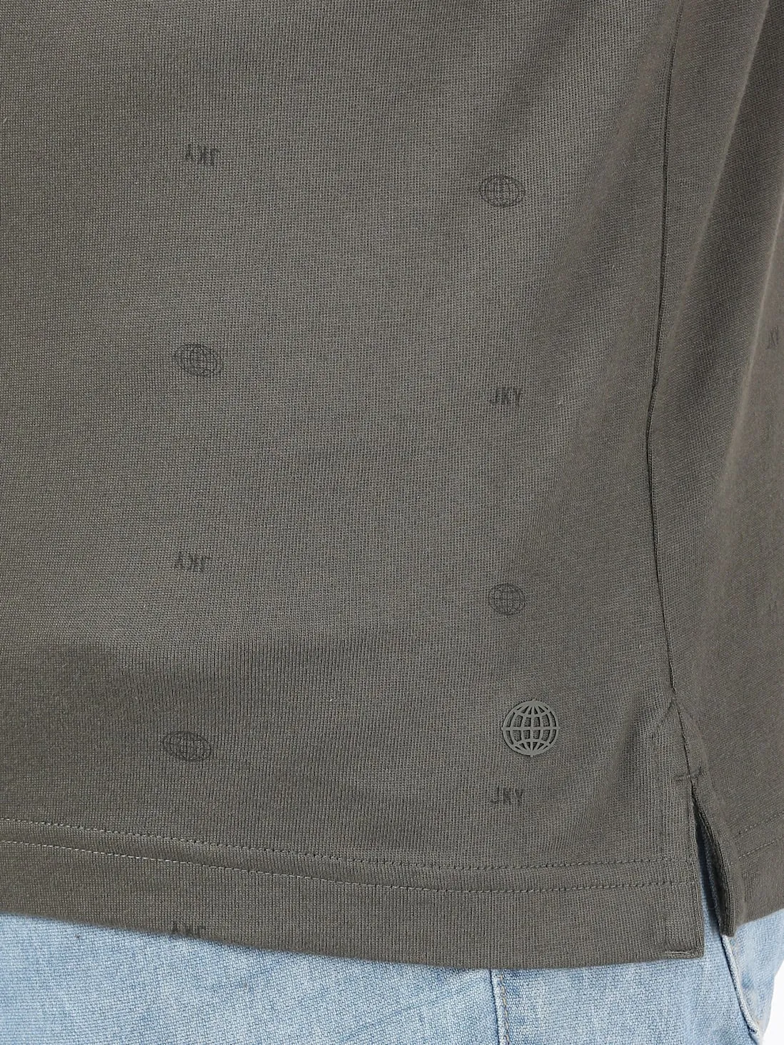 Men's Deep Olive Tencel T-Shirt
