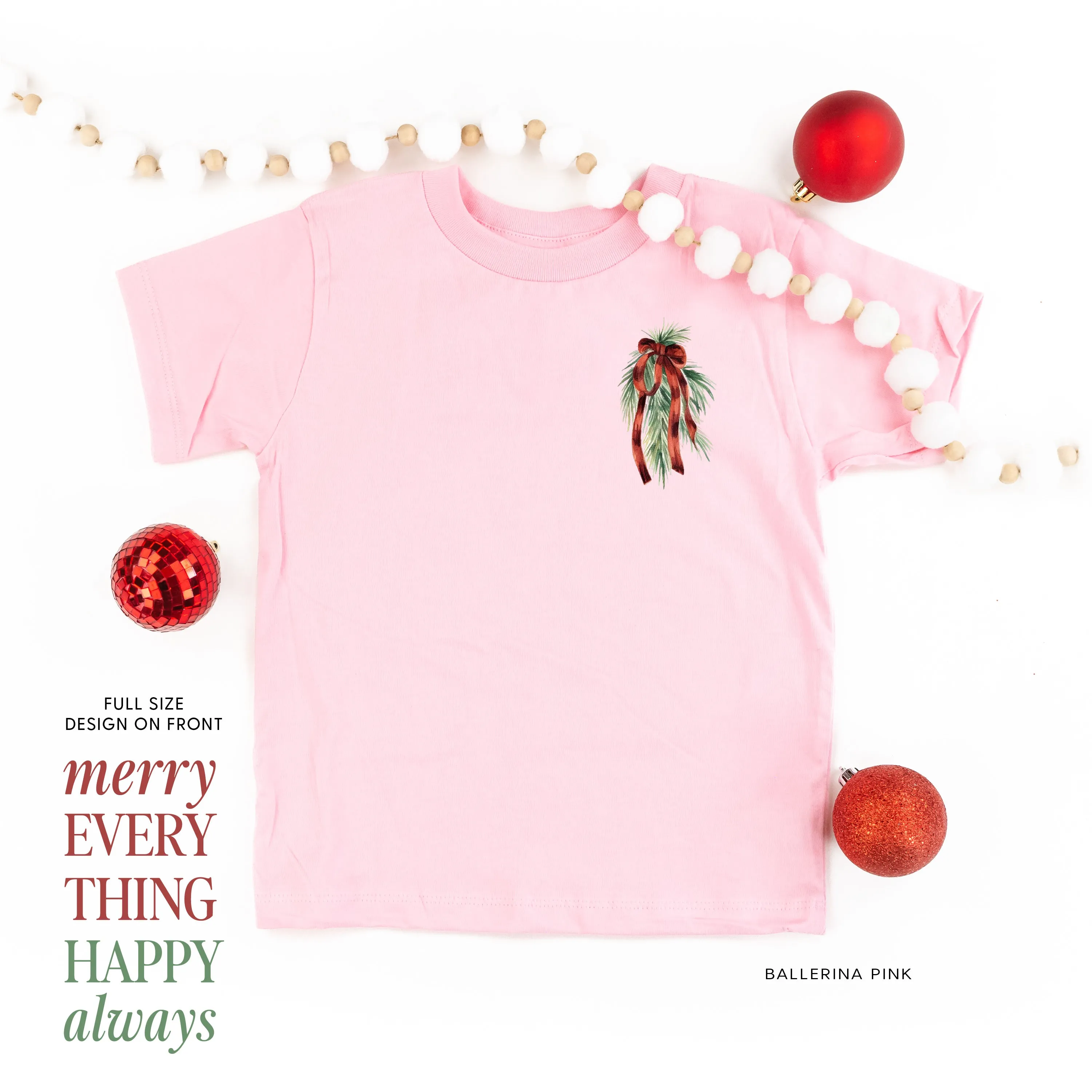Merry Everything Happy Always (pf&b) - Child Tee