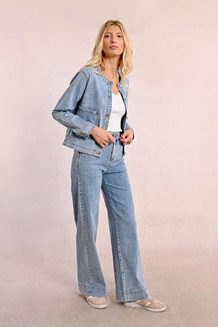 Molly Bracken Light Blue Denim Jacket