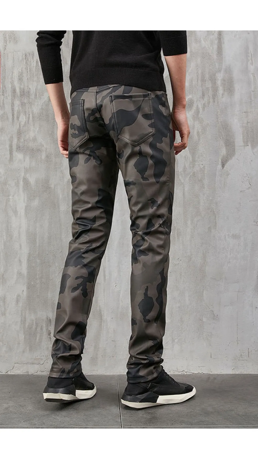 Naoludita - Pu leather Pants for Men