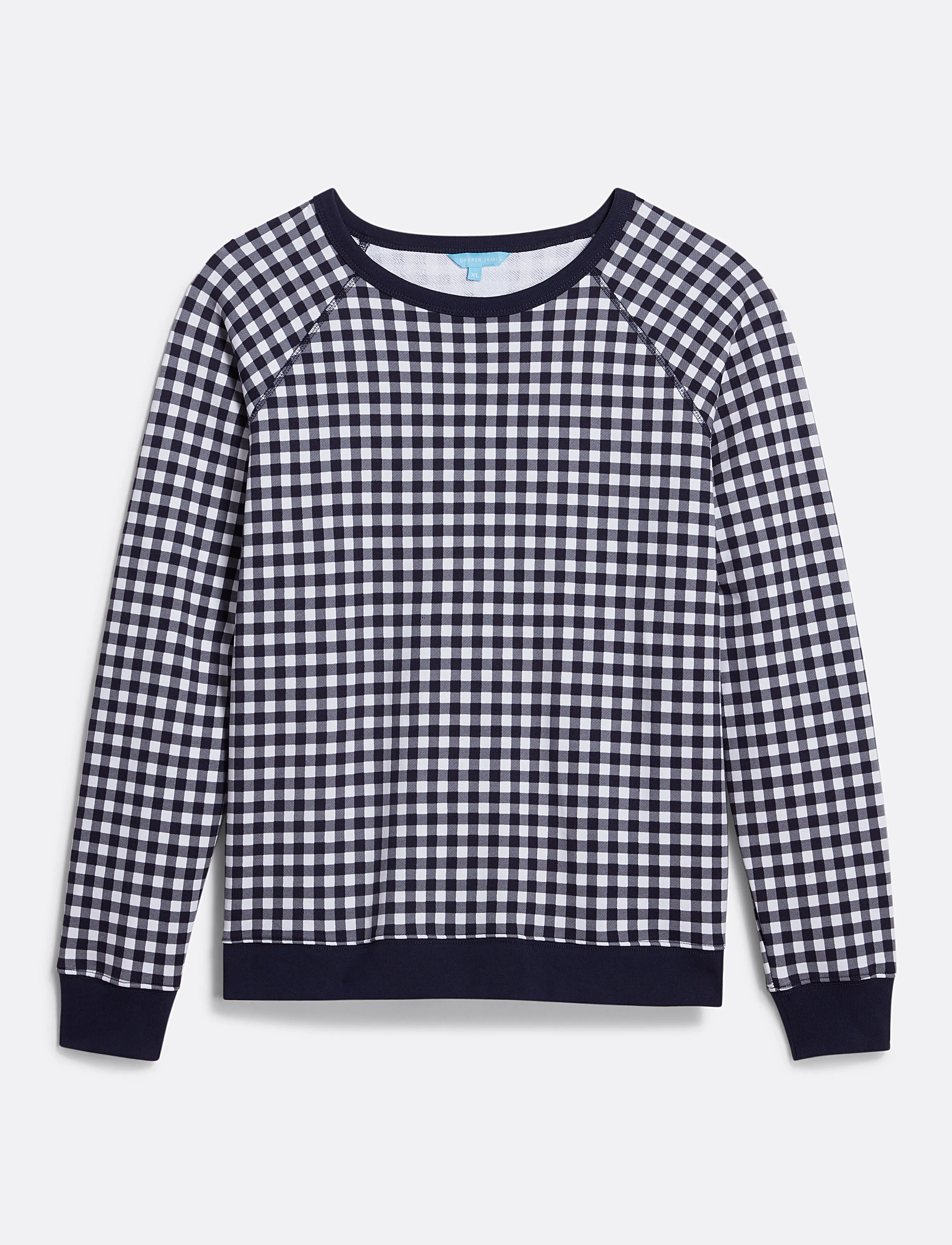 Natalie Sweatshirt in Gingham
