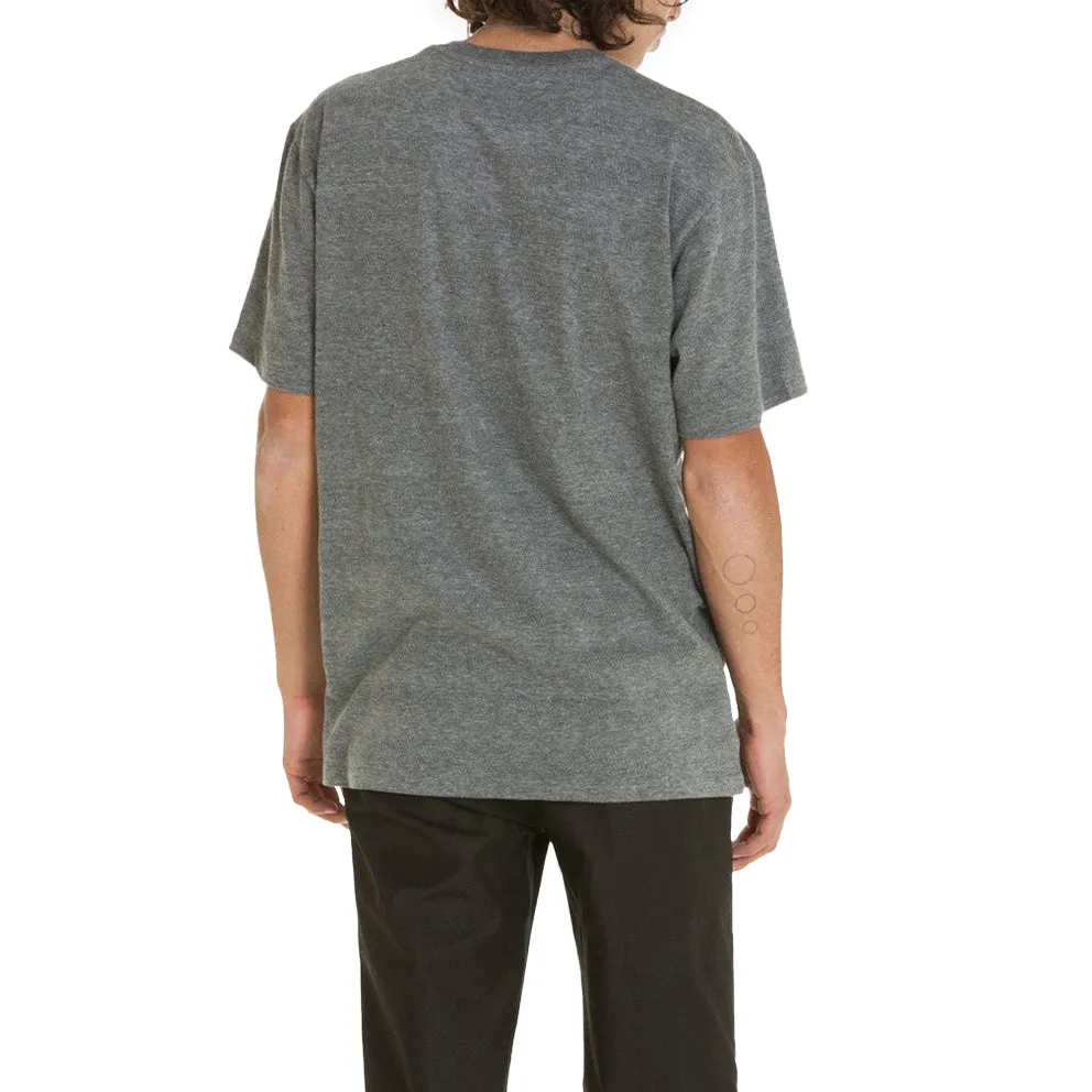 OBEY PALERMO POCKET TEE // HEATHER GREY