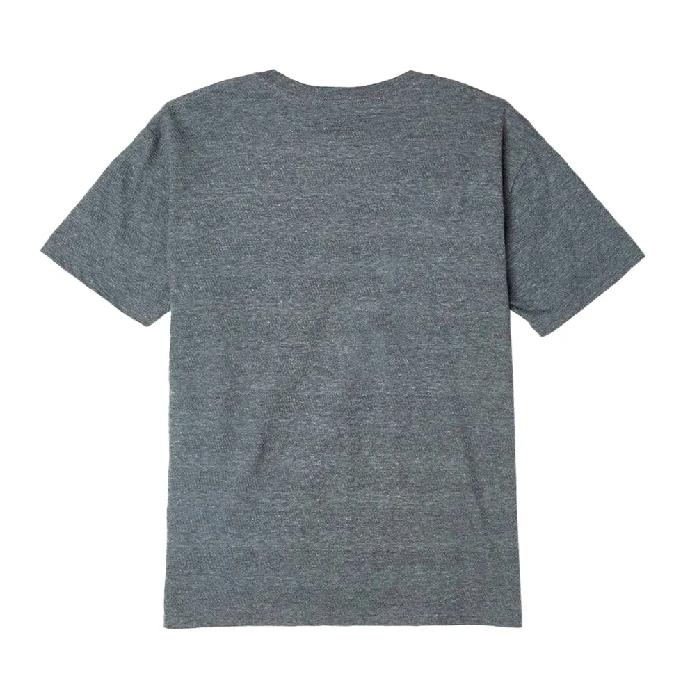 OBEY PALERMO POCKET TEE // HEATHER GREY