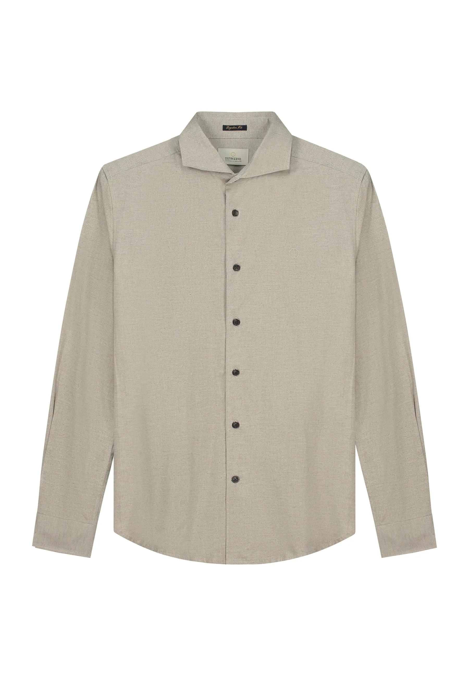Olav Longsleeve Shirt in Drift Wood