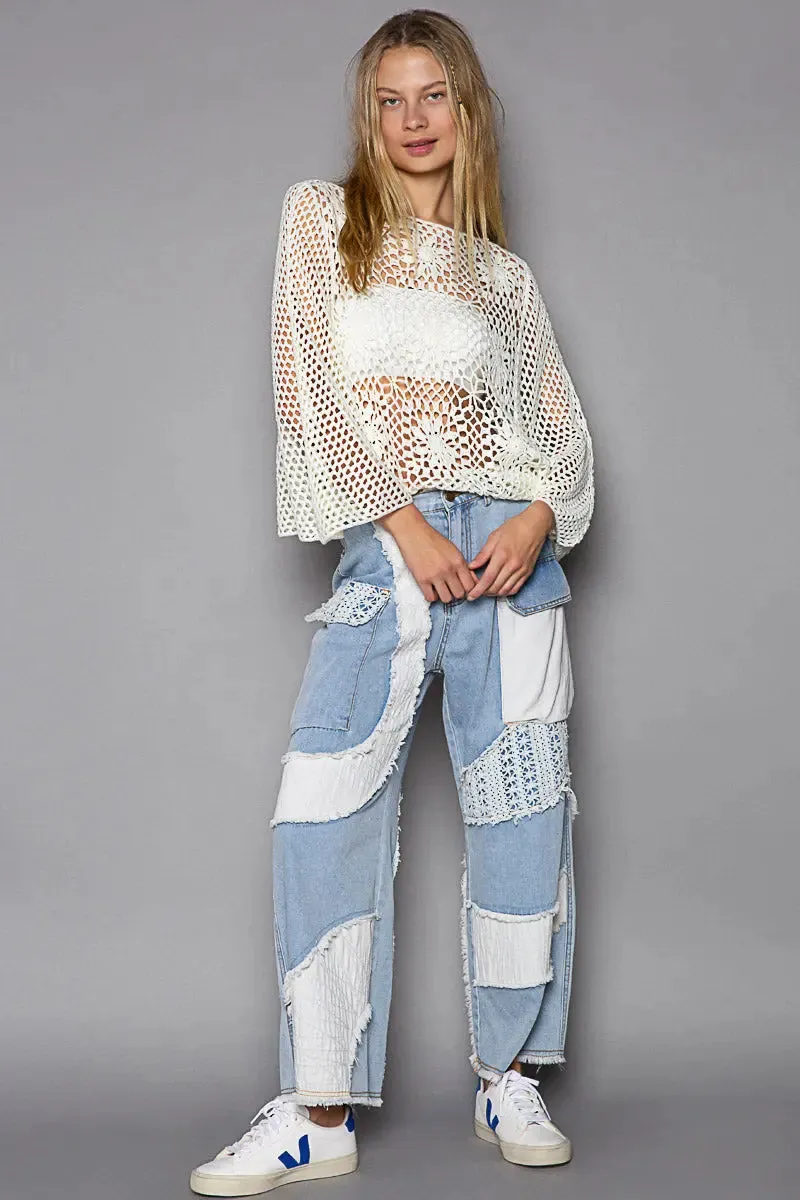 Pol Clothing Inc. Peace and Love Top  Effortless, Oversized Chic