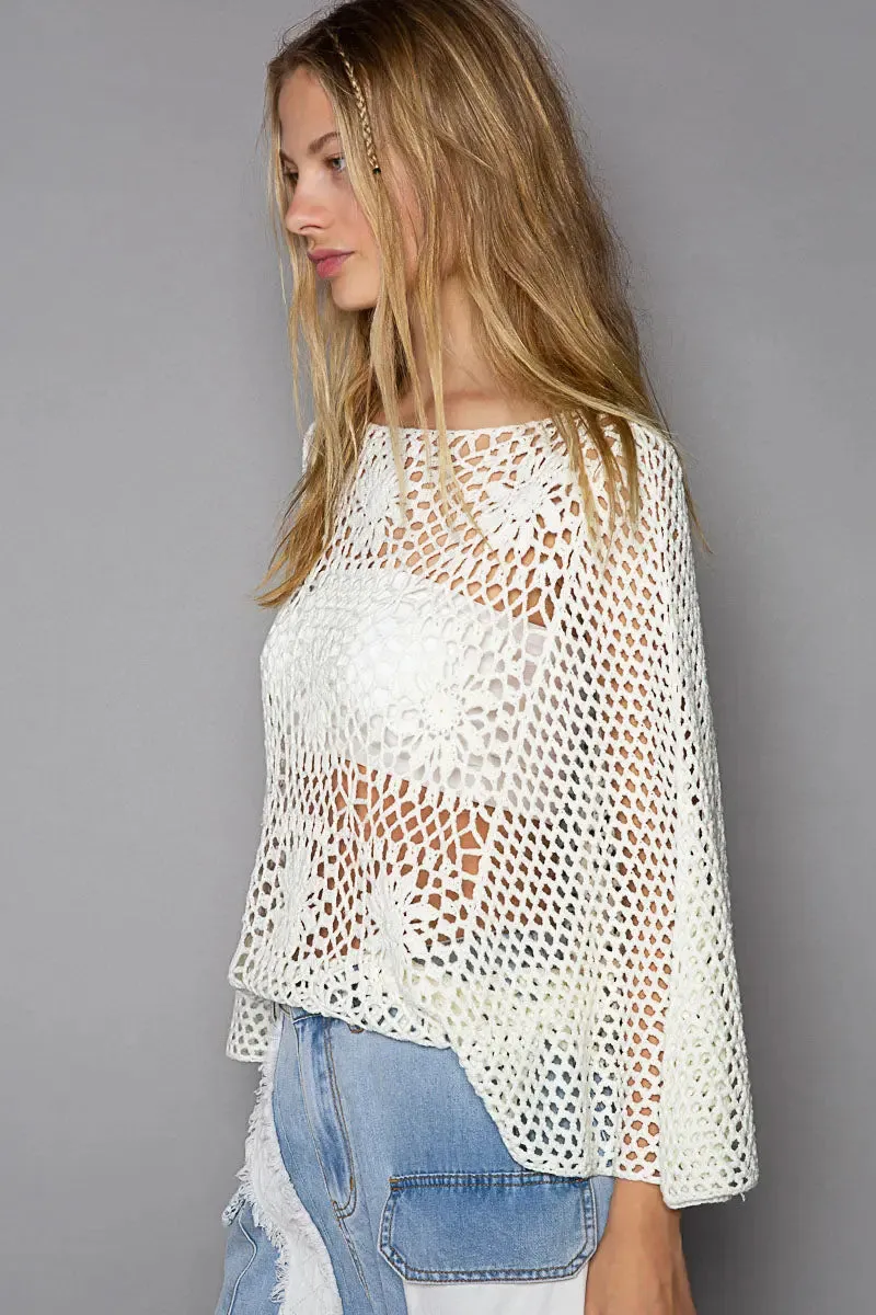 Pol Clothing Inc. Peace and Love Top  Effortless, Oversized Chic