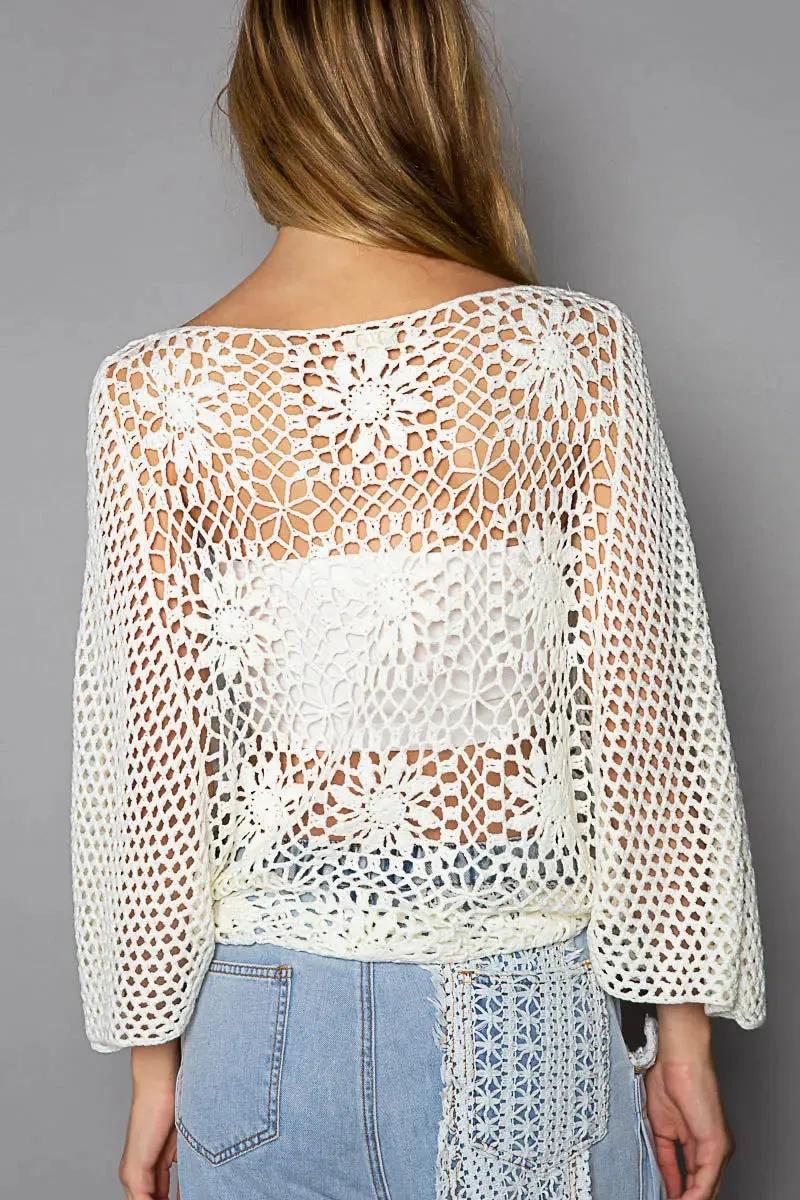 Pol Clothing Inc. Peace and Love Top  Effortless, Oversized Chic