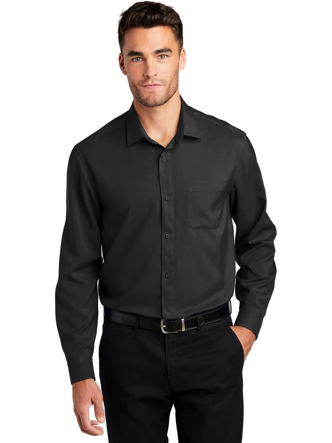 Port Authority Long Sleeve Performance Staff Shirt