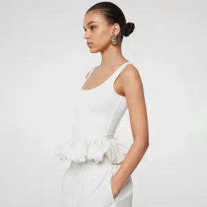 Puff Frill Tank Top