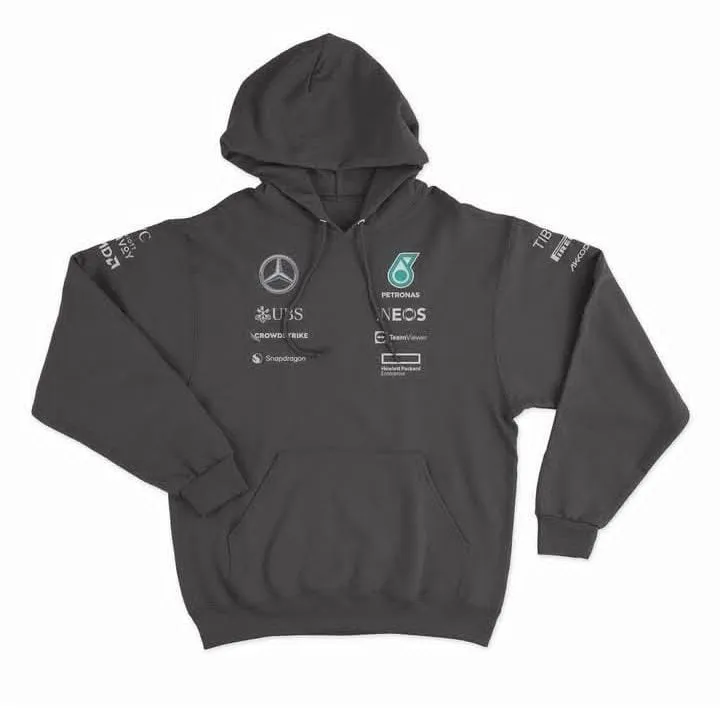 Racing Team Mens Casual Trending Summer Long Sleeve Black Jacket Hoodies Sweatshirt   S102309