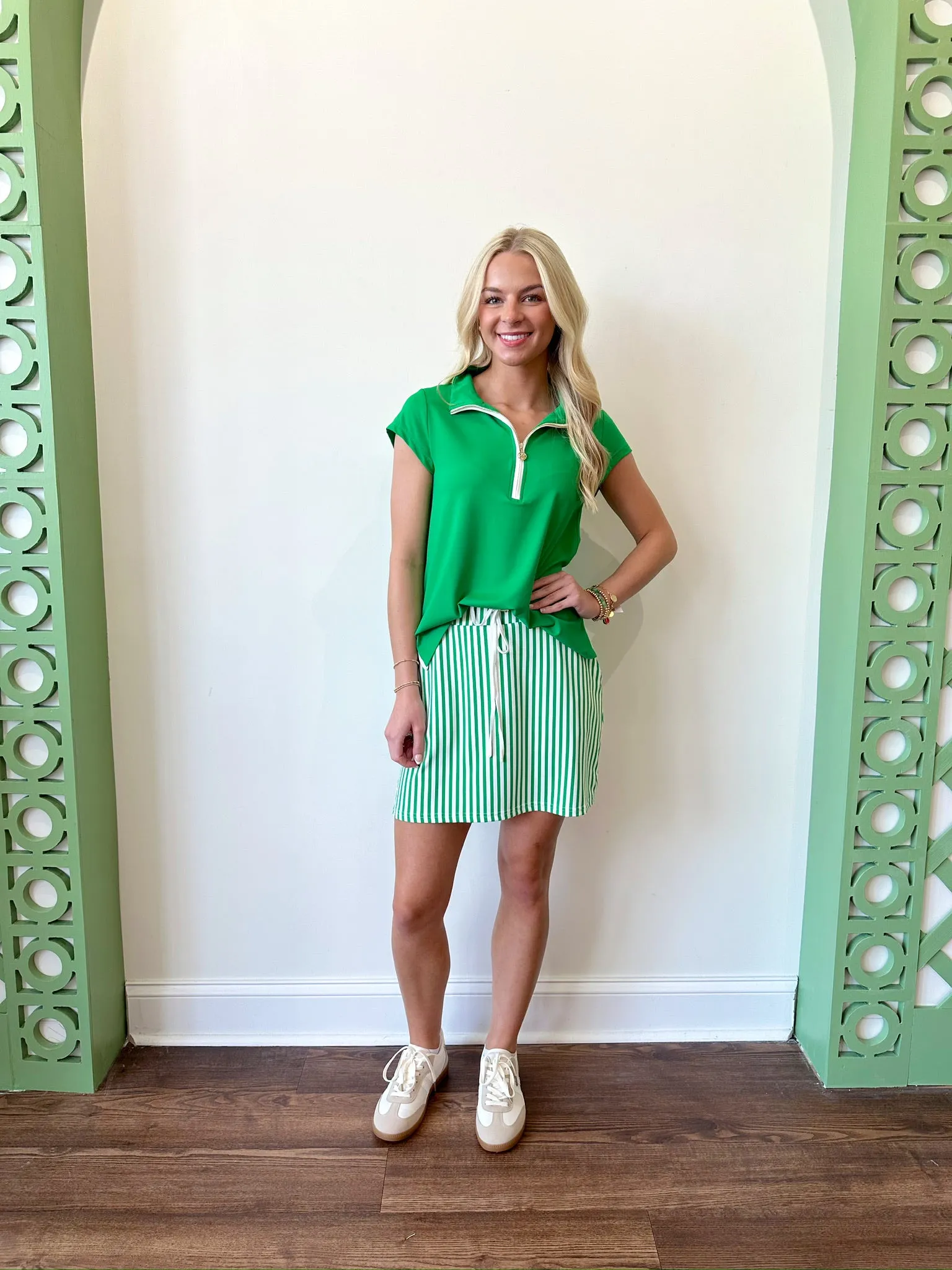 Savannah Striped Skort