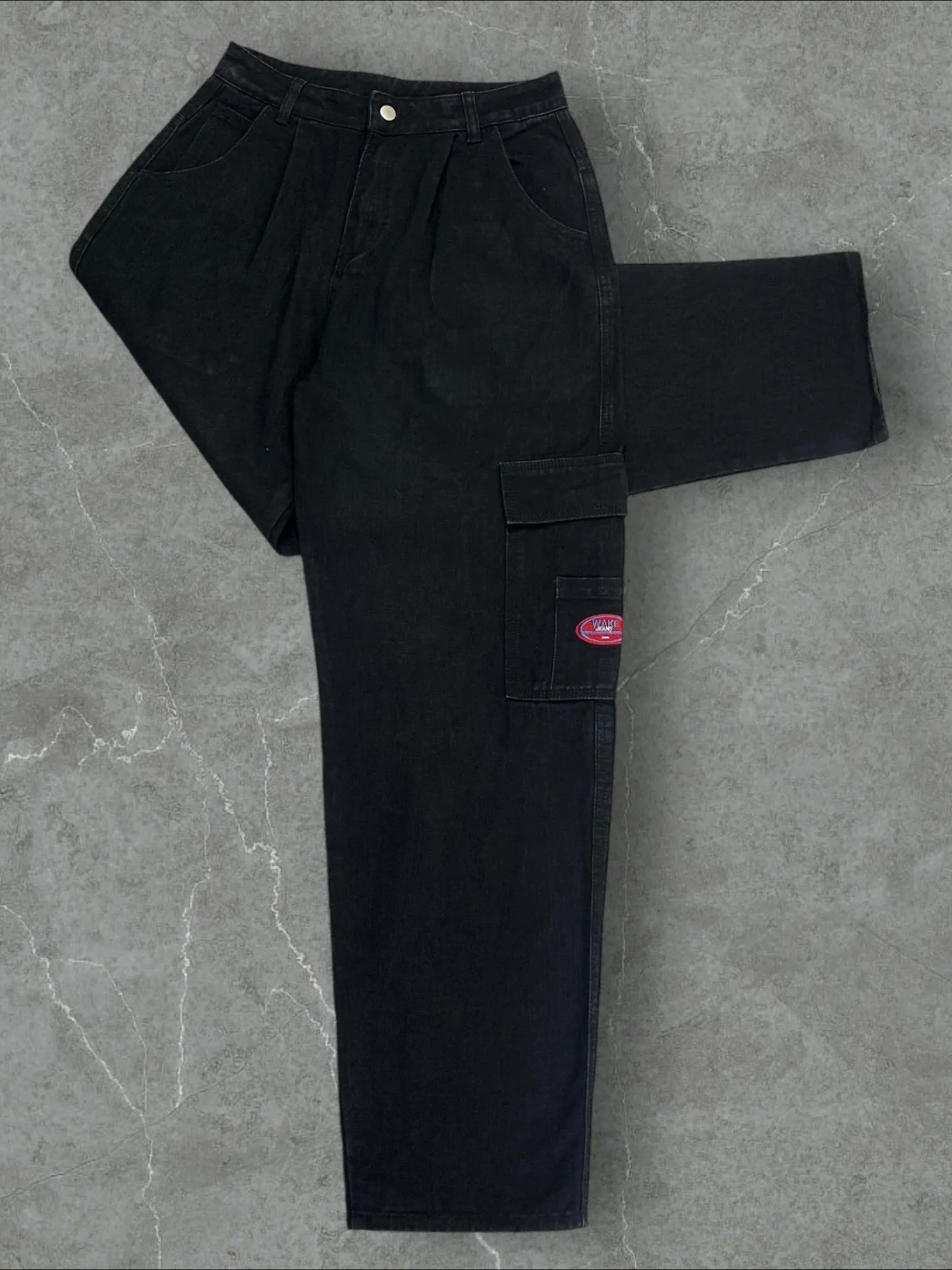 SHEIN STRAIGHT LEG CARGO JEANS