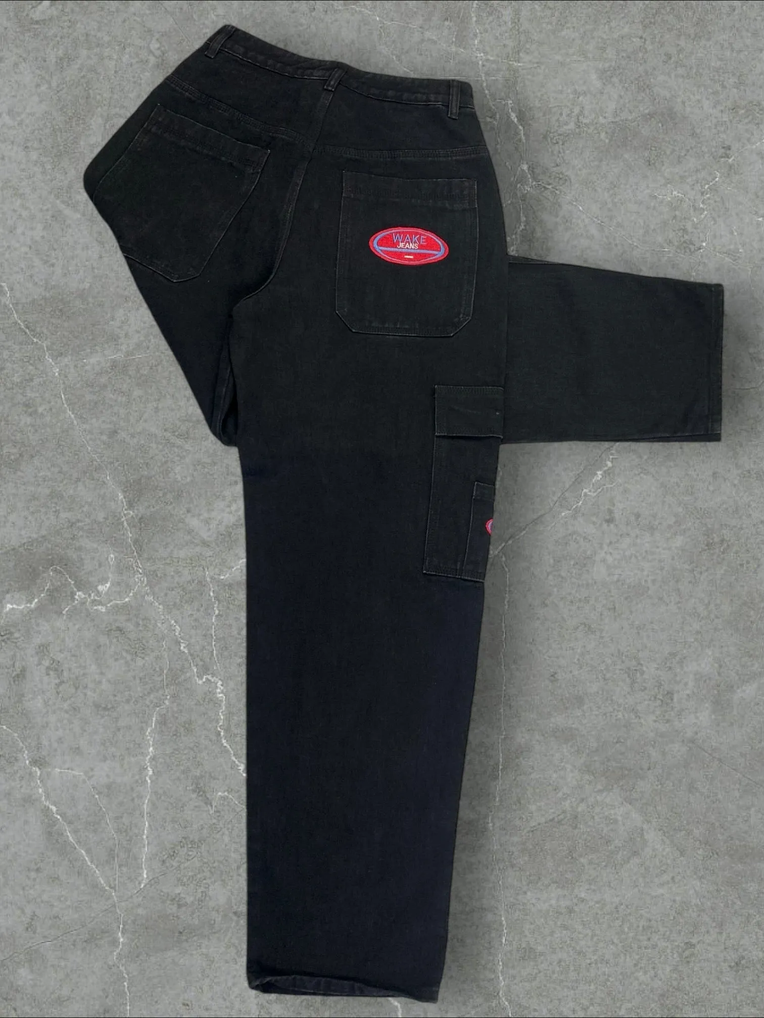 SHEIN STRAIGHT LEG CARGO JEANS