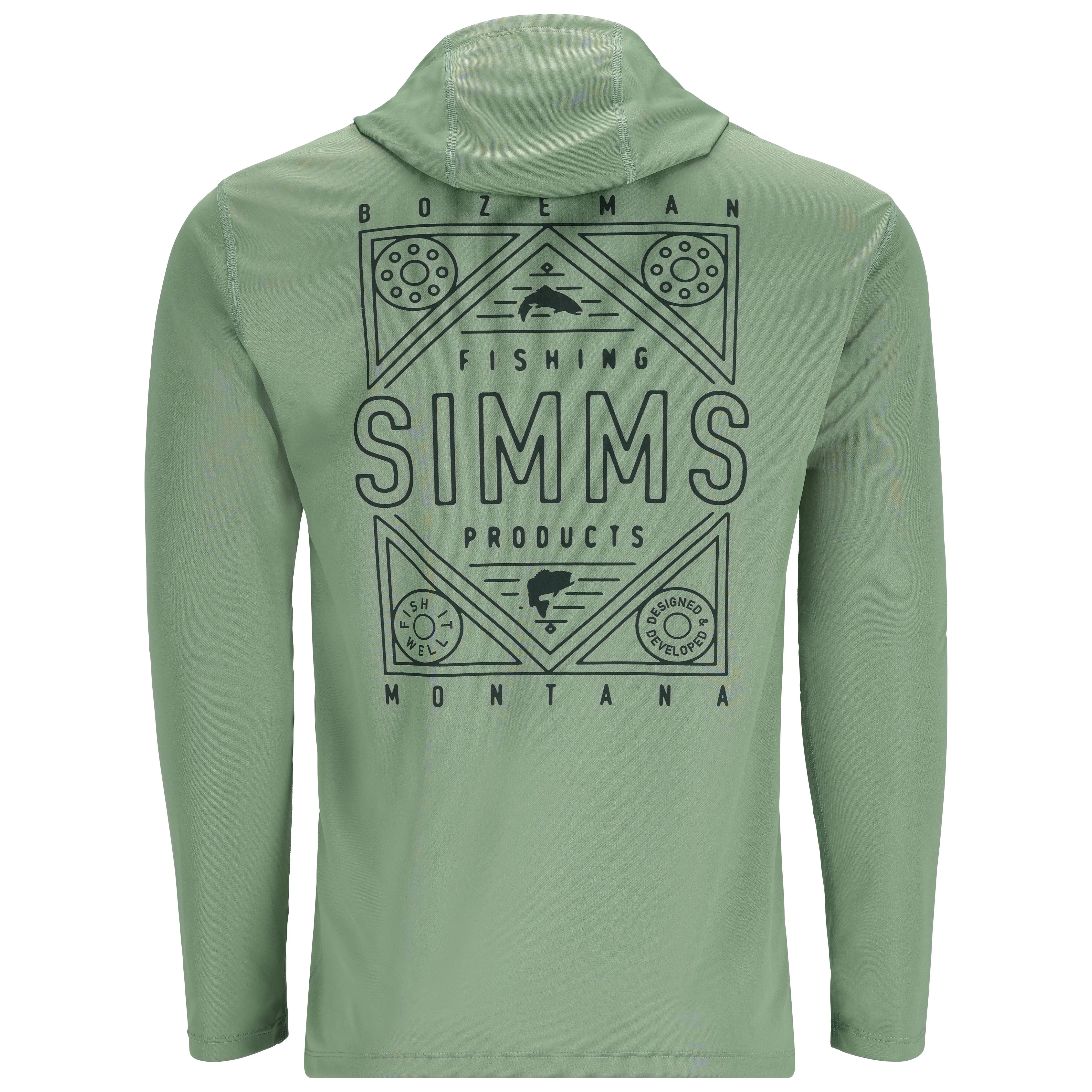 Simms Tech Hoody Artist Series Field / Linework