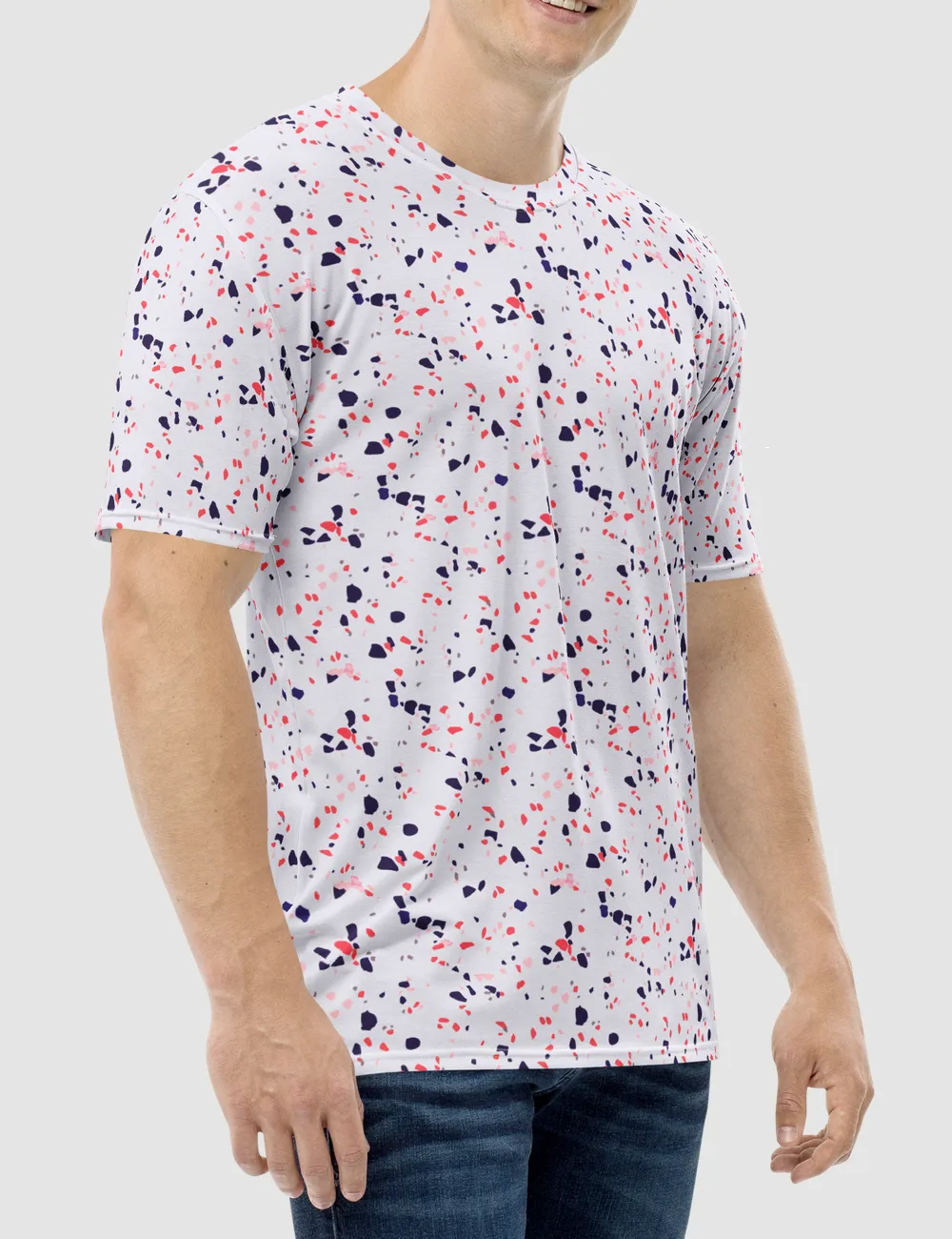 Spotty Terrazzo Men's Sublimated T-Shirt