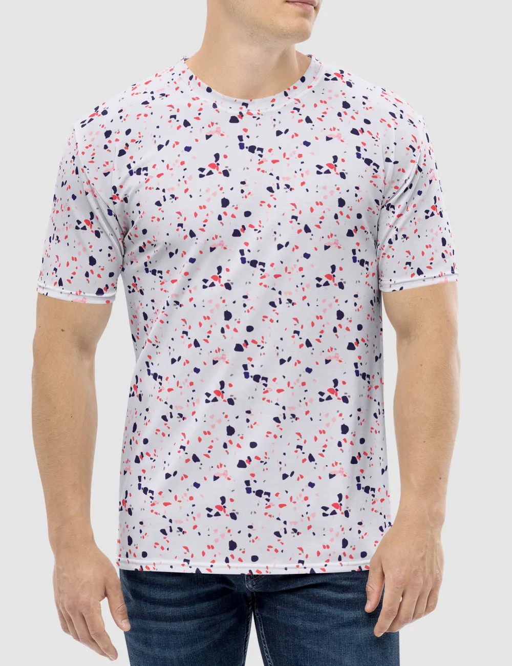 Spotty Terrazzo Men's Sublimated T-Shirt