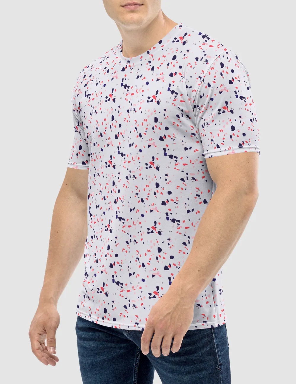 Spotty Terrazzo Men's Sublimated T-Shirt