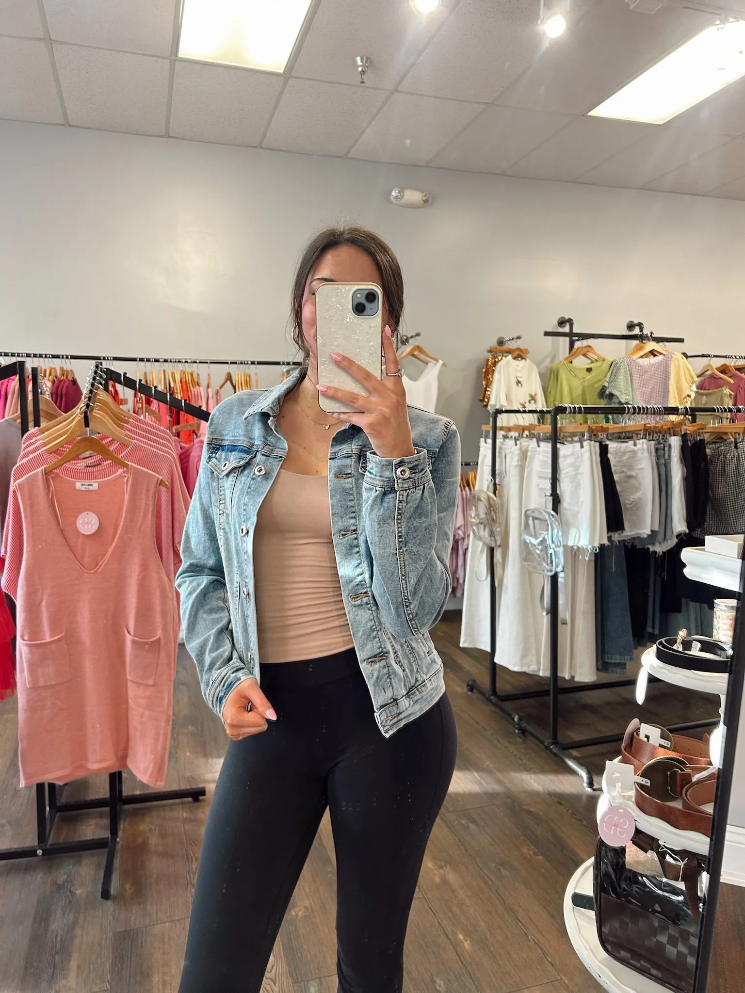 Staple Jean Jacket/ Light Wash
