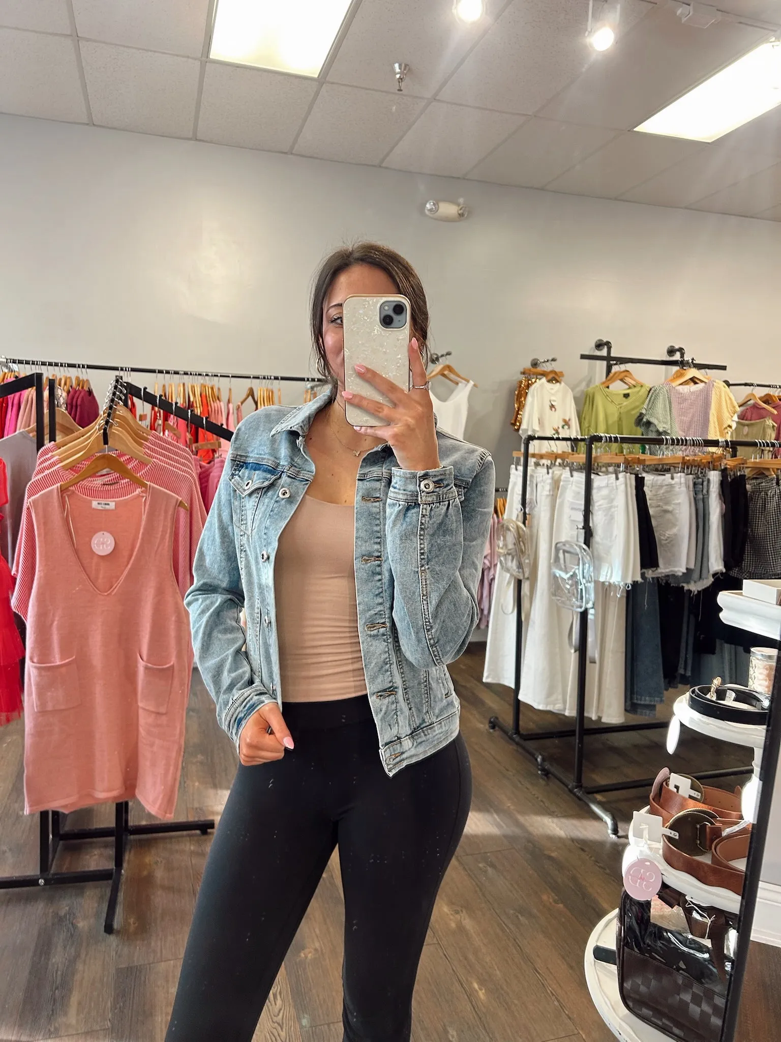 Staple Jean Jacket/ Light Wash