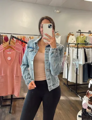 Staple Jean Jacket/ Light Wash