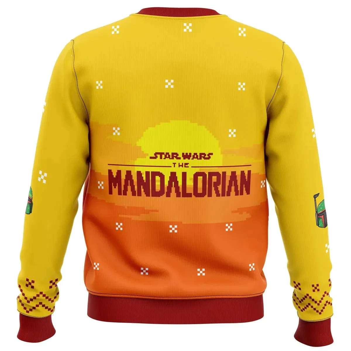Super Hero Cartoon Anime Mandalorian Ugly Christmas