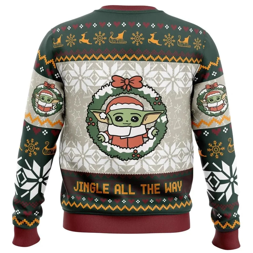 Super Hero Cartoon Anime Mandalorian Ugly Christmas
