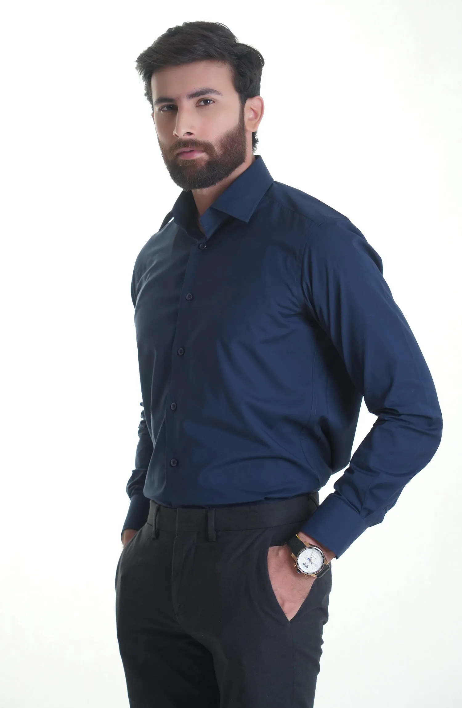Trim Fit Premium Cotton Shirt