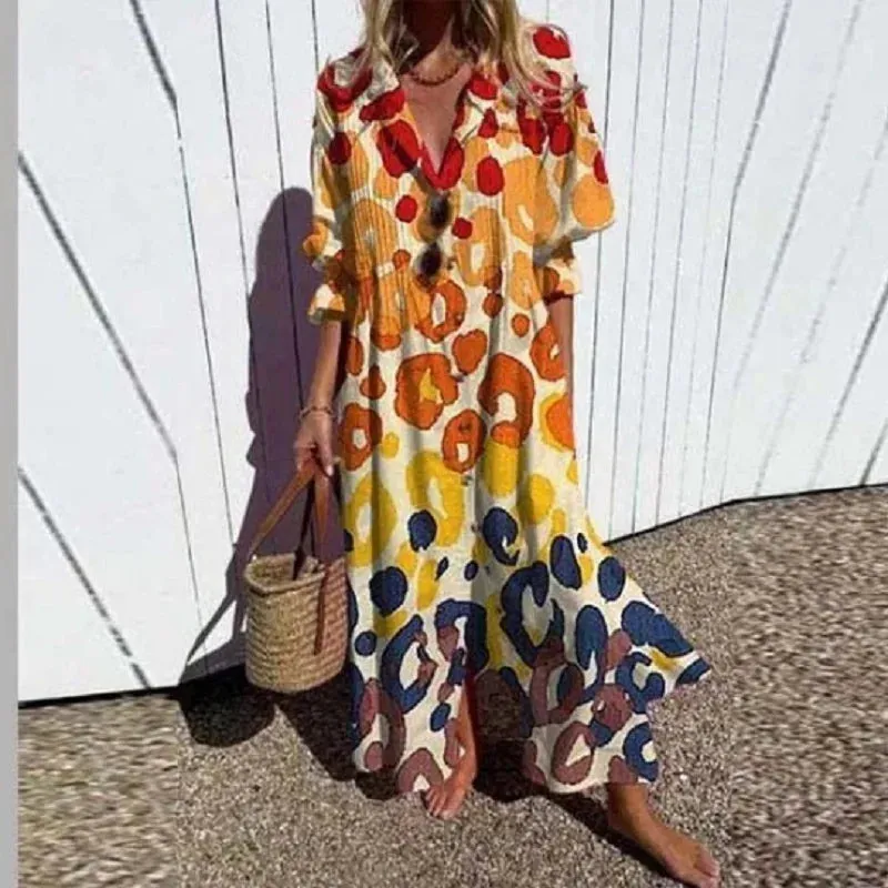 Trishia - Radiant Floral Dress