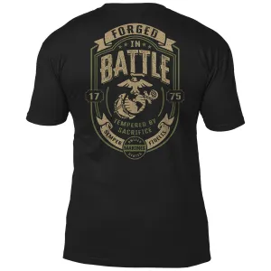 USMC Forged In Battle 7.62 Design Men's Marines T-Shirt