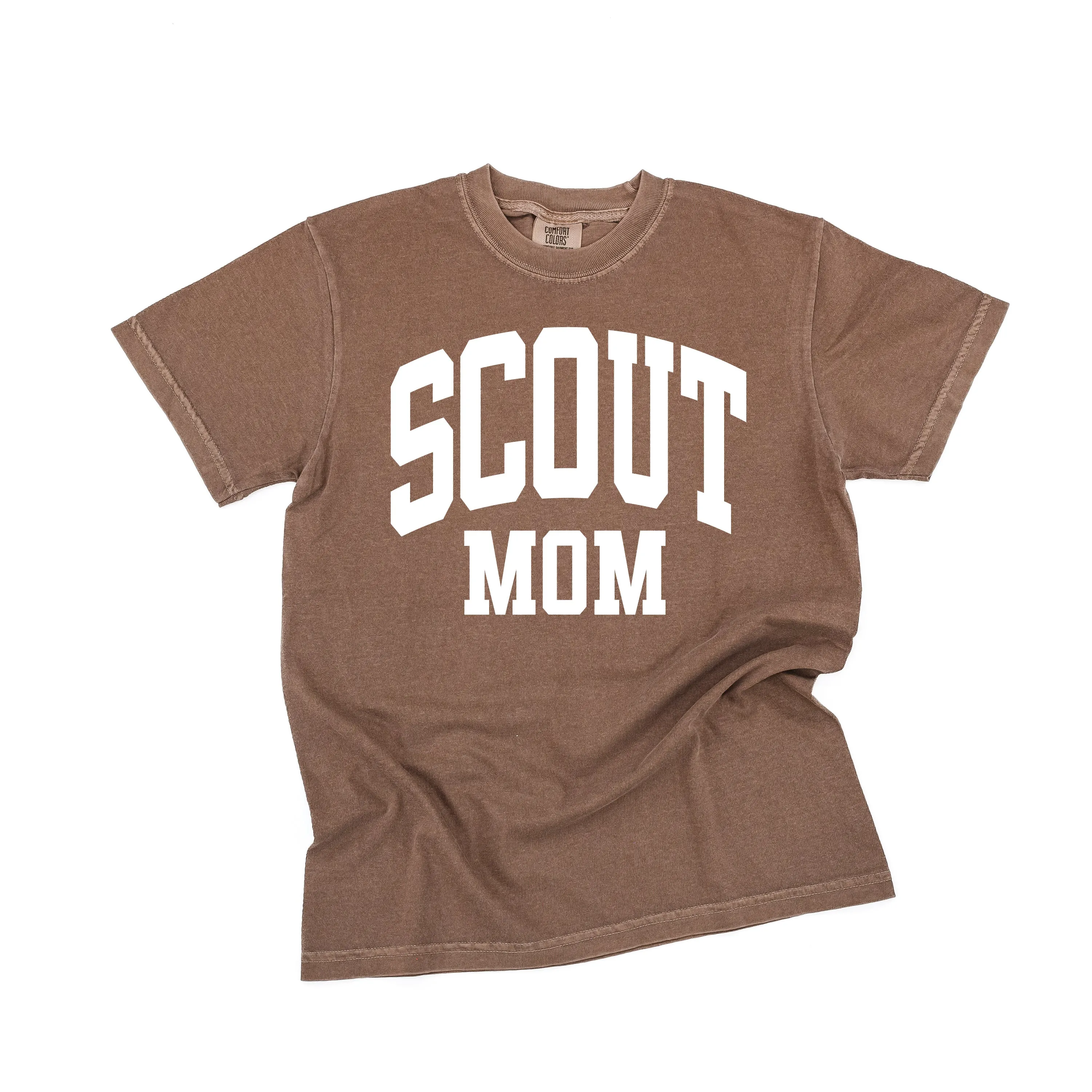 Varsity Style - SCOUT MOM - SHORT SLEEVE COMFORT COLORS TEE
