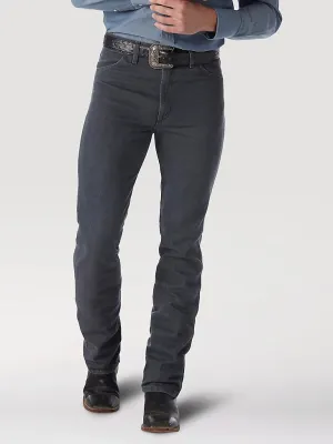 Wrangler Mens Cowboy Cut Jean Slim Fit - Charcoal Grey