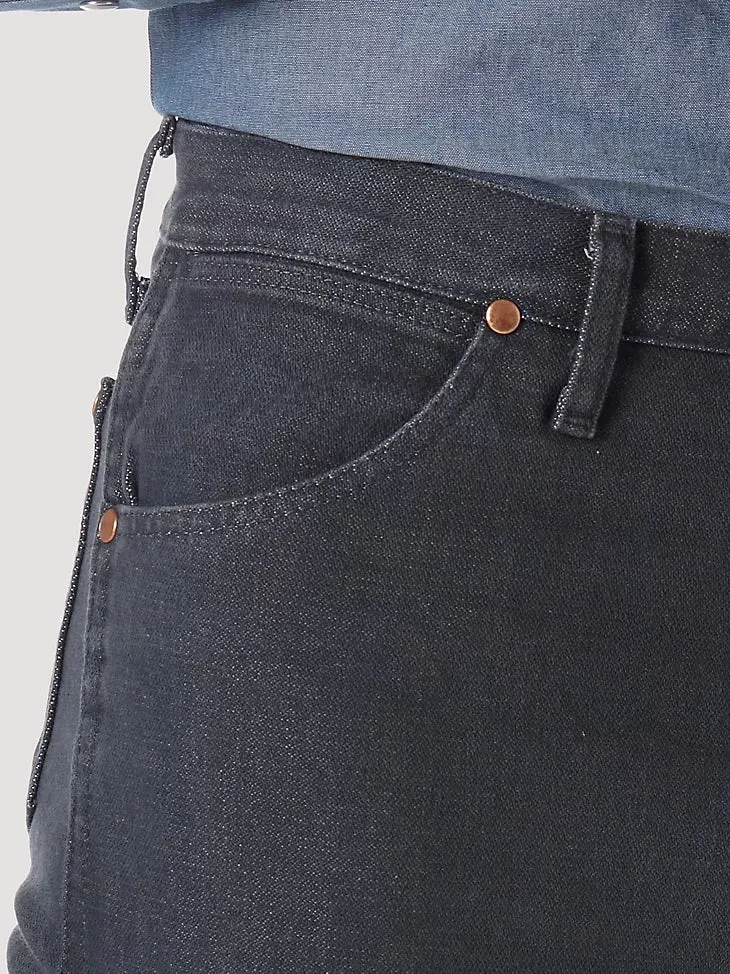 Wrangler Mens Cowboy Cut Jean Slim Fit - Charcoal Grey