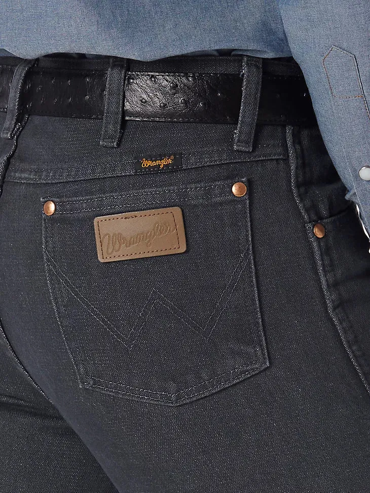 Wrangler Mens Cowboy Cut Jean Slim Fit - Charcoal Grey