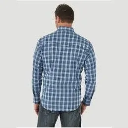 Wrangler Men’s Shirt Western Long Sleeve Snaps