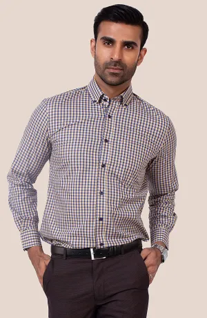 Yellow Check Shirt