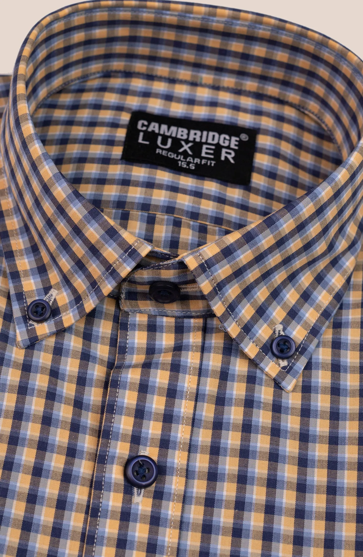 Yellow Check Shirt